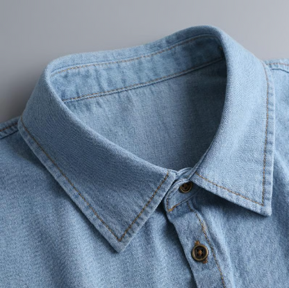 Denim Detachable Collar Insert