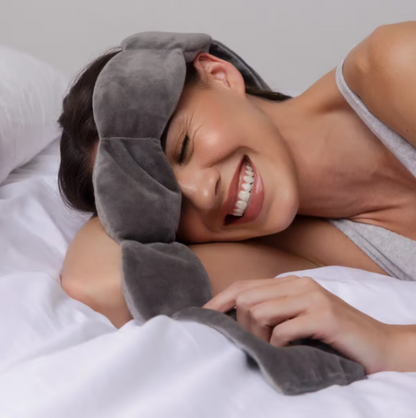 Strap-Free Weighted Pressure Sleep Mask