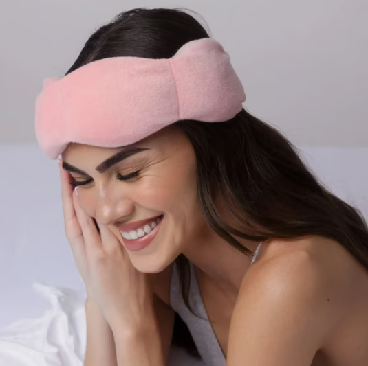 Strap-Free Weighted Pressure Sleep Mask