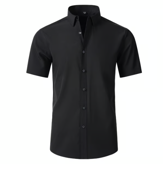 Men’s Stretch No Iron Crease Resist Shirt