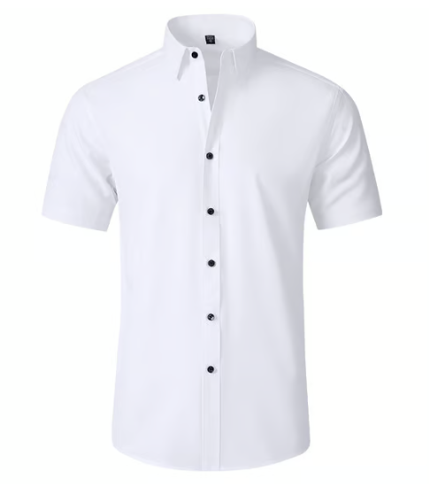 Men’s Stretch No Iron Crease Resist Shirt