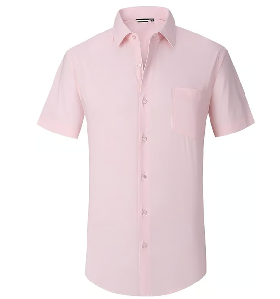 Men’s Stretch No Iron Crease Resist Shirt