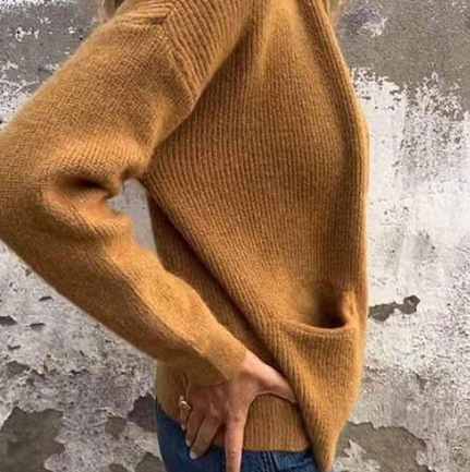 Women’s Cosy Zip-Up Knit Jacket with Pockets