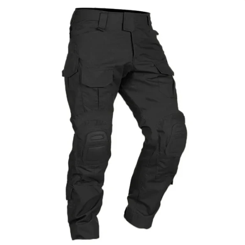 Men’s Reinforced Cargo Trousers with Removable Knee Protection