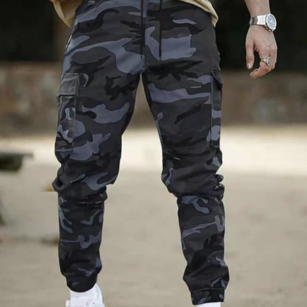 Men’s Heavy Duty Multi-Pocket Utility Trousers