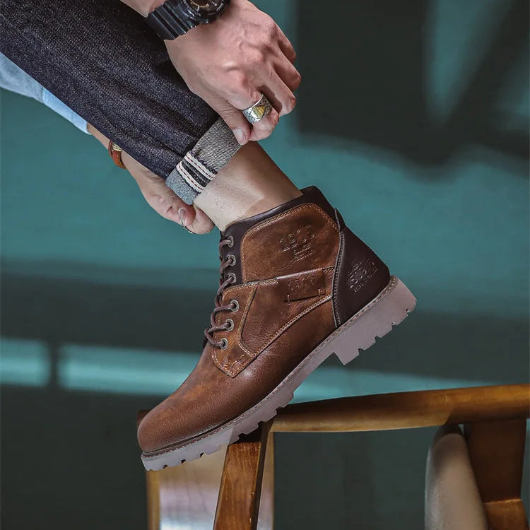 Men’s High-Quality Leather Boots
