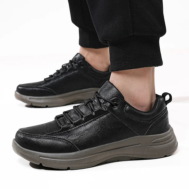 Men’s Waterproof Chunky Lace-Up Trainers