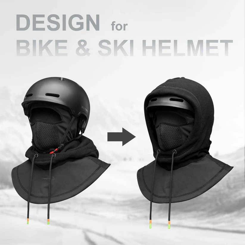 Thermal Shield Full-Face Winter Balaclava Hood