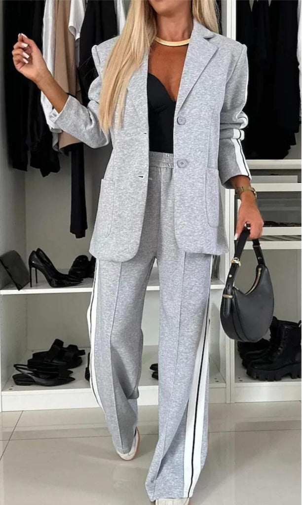 Women's 2-piece casual jacket and training pants set