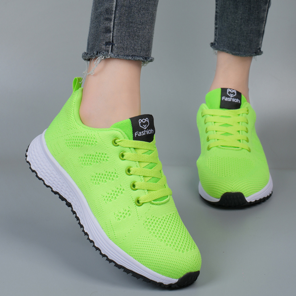 Women's Knitted Sports Shoes