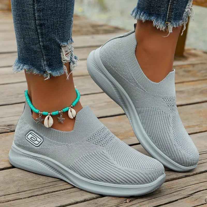 Women's Knit Slip-On Trainers