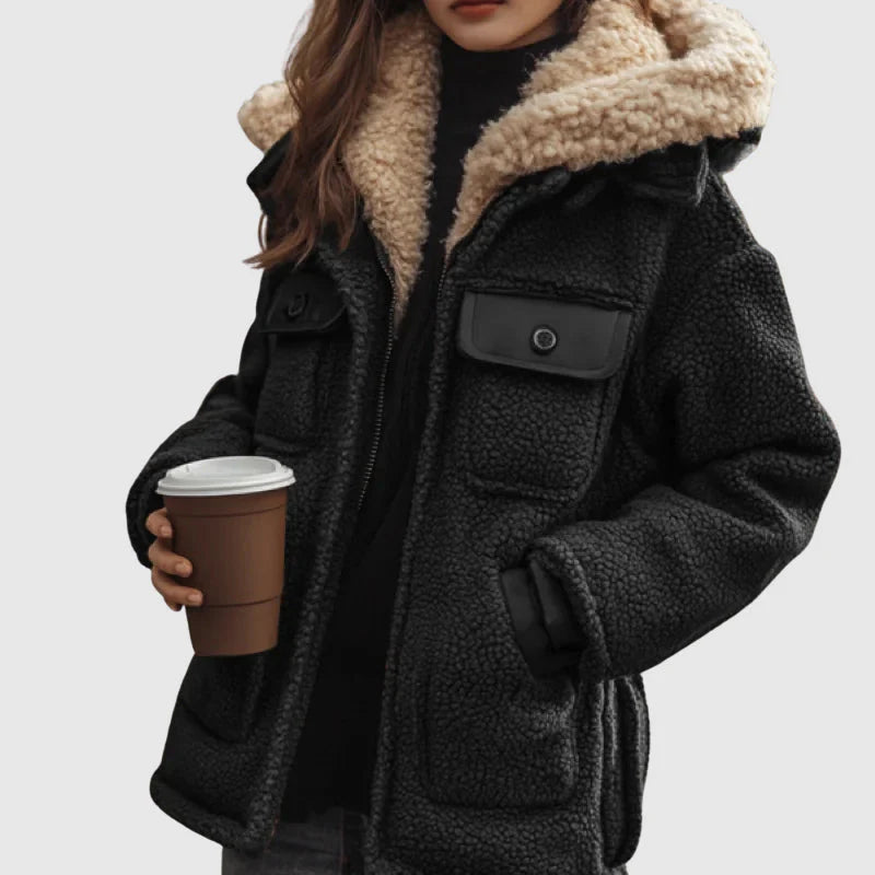 Women's Sherpa-Lined Heritage Hooded Coat