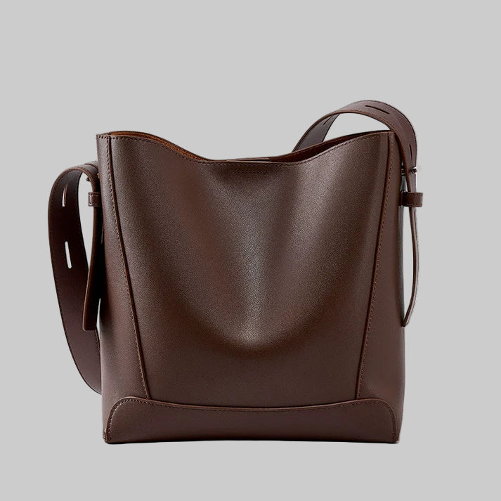 Women’s Soft-Leather Large Capacity Crossbody Shoulder Bag