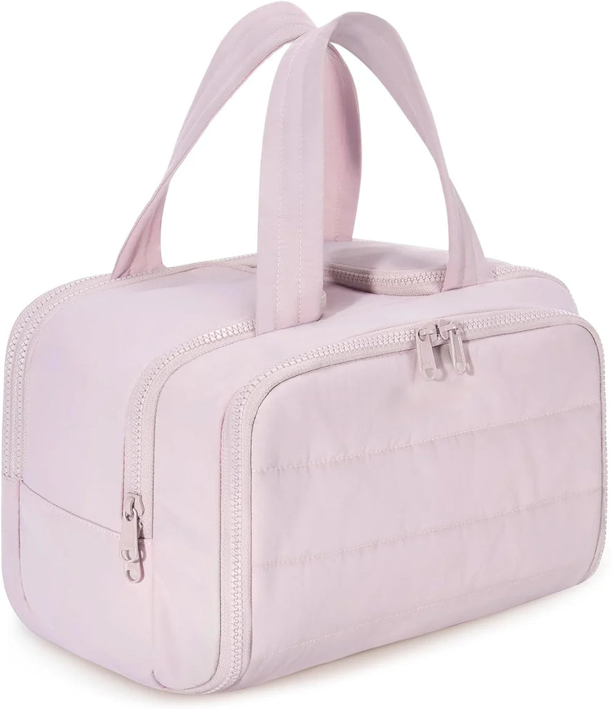 Large Wide-open Travel Makeup Bag