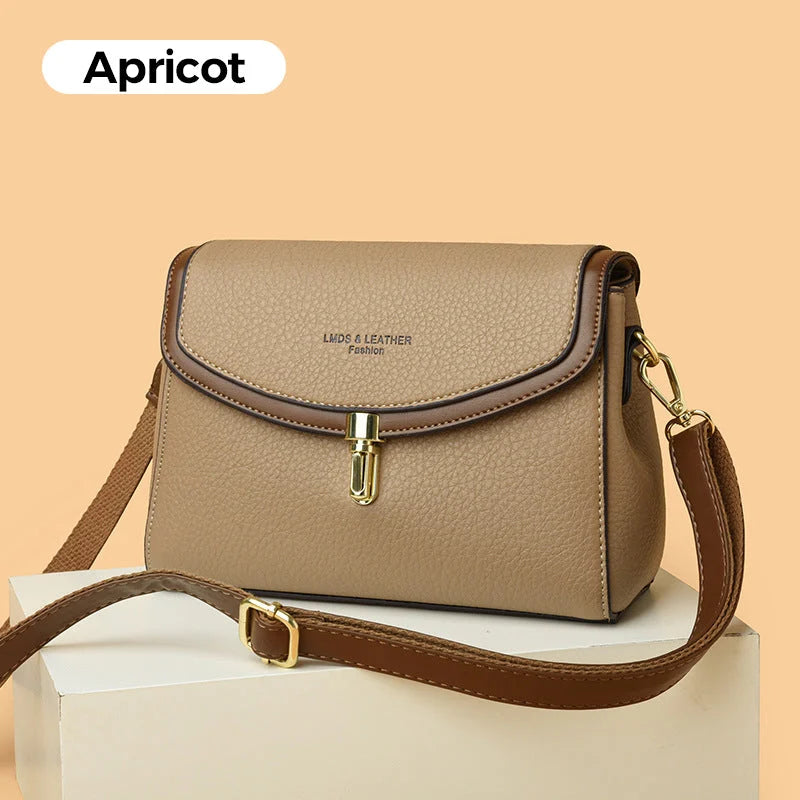 Elegant Women's Crossbody Bag in a Uniform Color