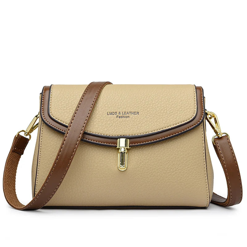 Elegant Women's Crossbody Bag in a Uniform Color