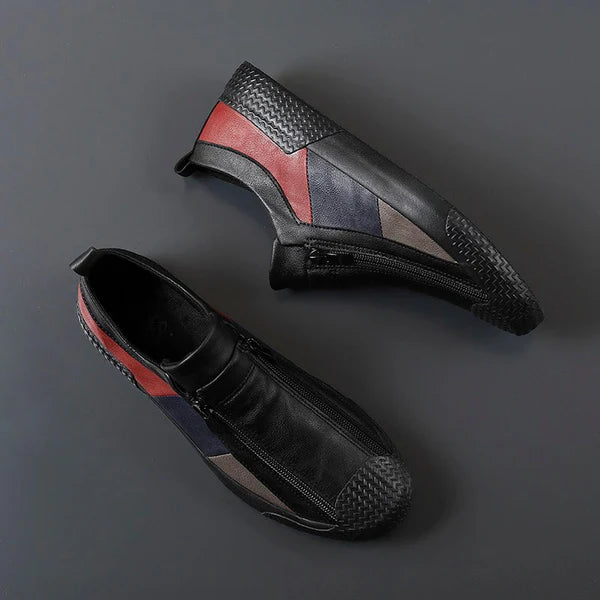 Claude Monet Leather Trainers