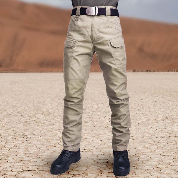 Men’s Stretch Tactical Cargo Trousers with Utility Pockets