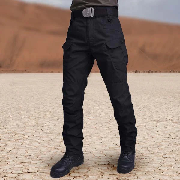 Men’s Stretch Tactical Cargo Trousers with Utility Pockets