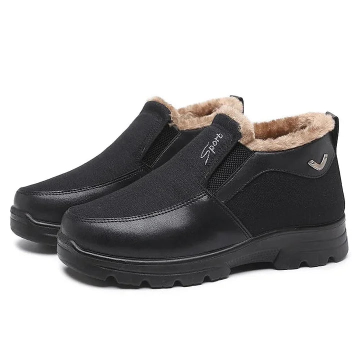 Men's Winter Fleece Waterproof Warm Non-Slip Shoes