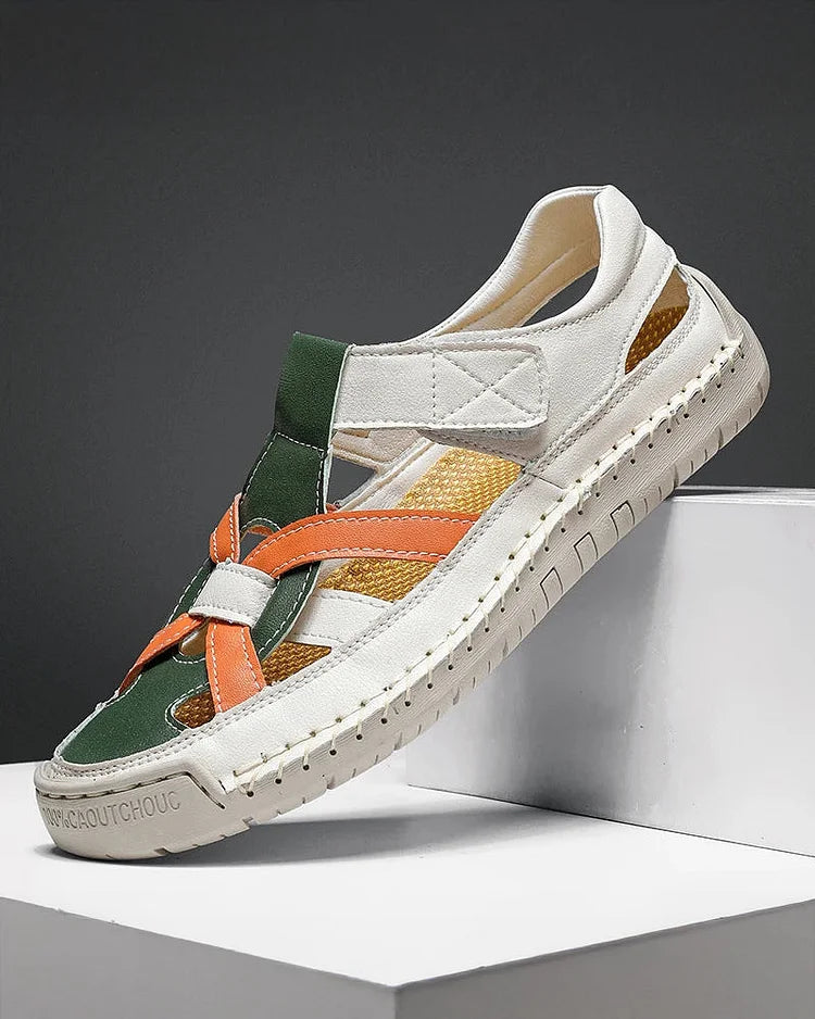 🔥 All-Day Comfort Men’s Leather Fisherman Sandals