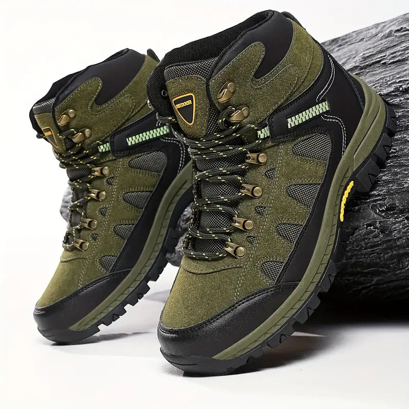 Men's Stylish High-Top Hiking Boots