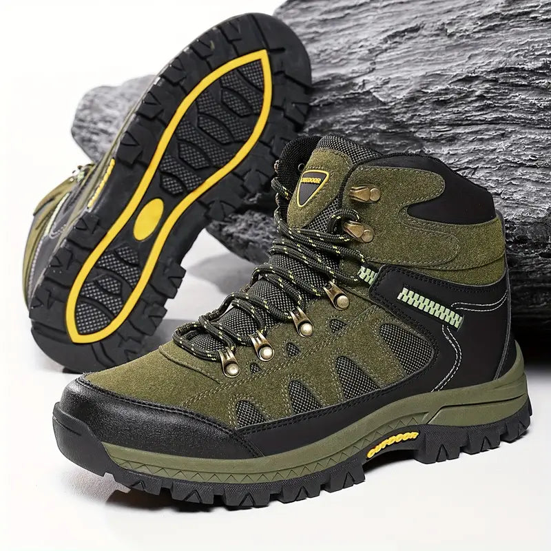 Men's Stylish High-Top Hiking Boots