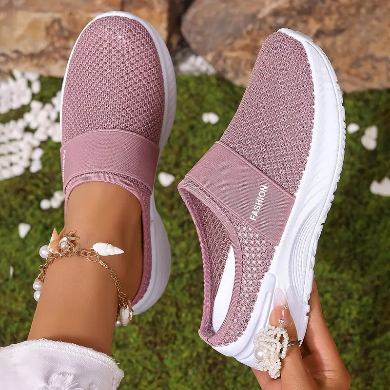 Women's Lightweight Mesh Slip-On Shoes