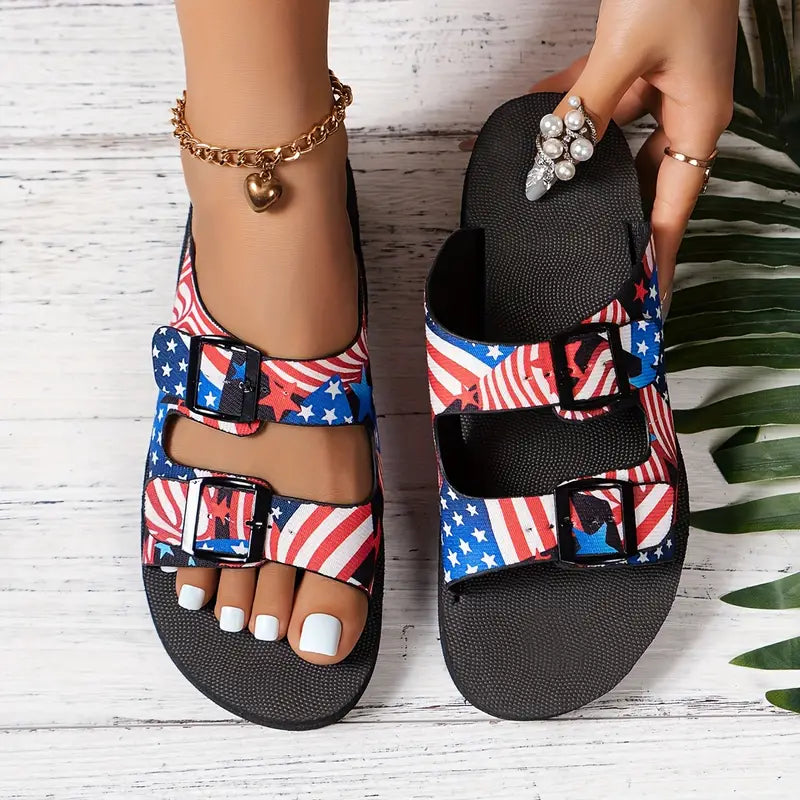 🔥Last Day Promotion 35% OFF✨2024 Women's Geometric Pattern Slides