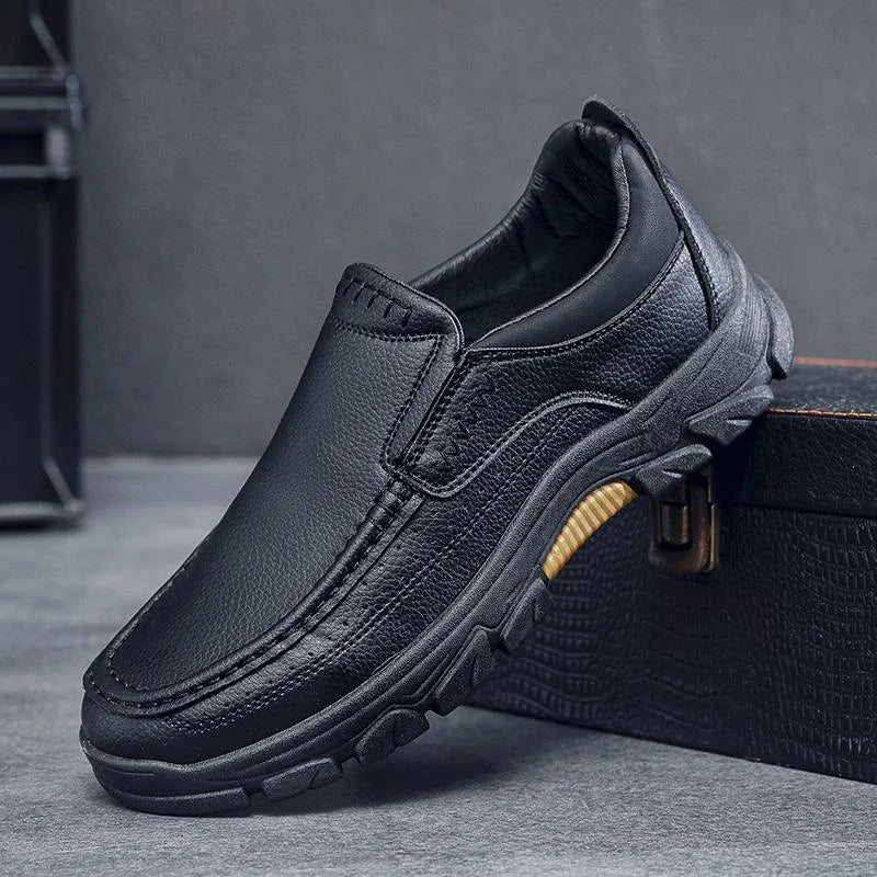 (⏰Limited Time Sale 70% OFF) Men's Arch Support Waterproof Slip-on Loafers