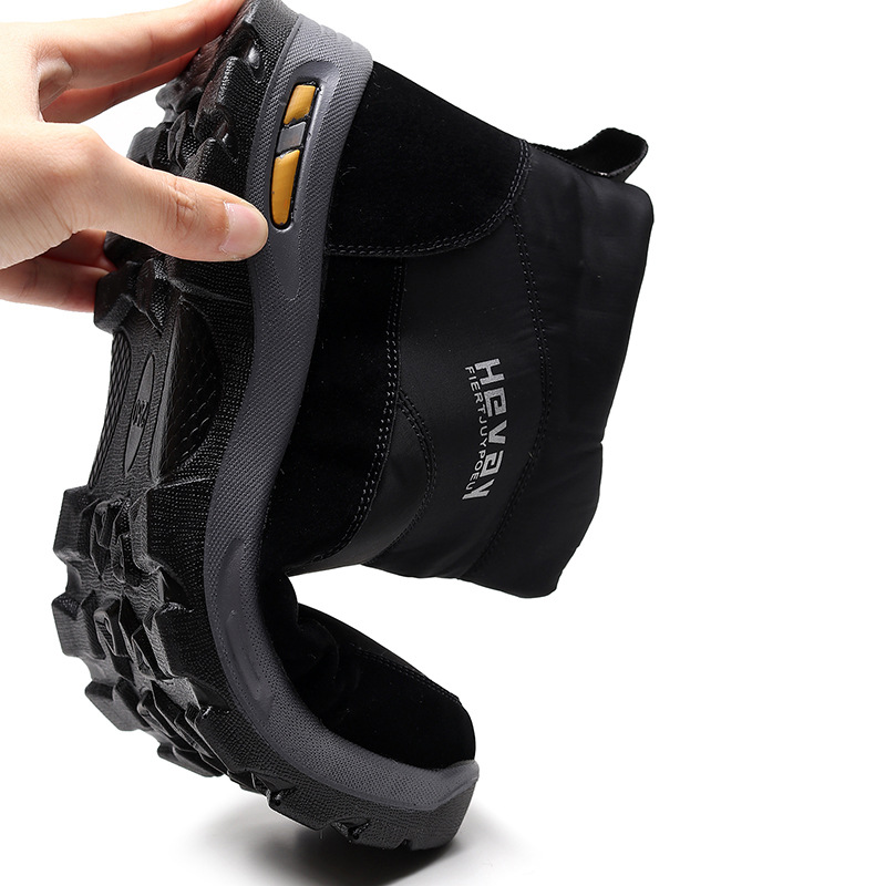 Men's Orthopedic Arch Support Wide Toe Snow Boots