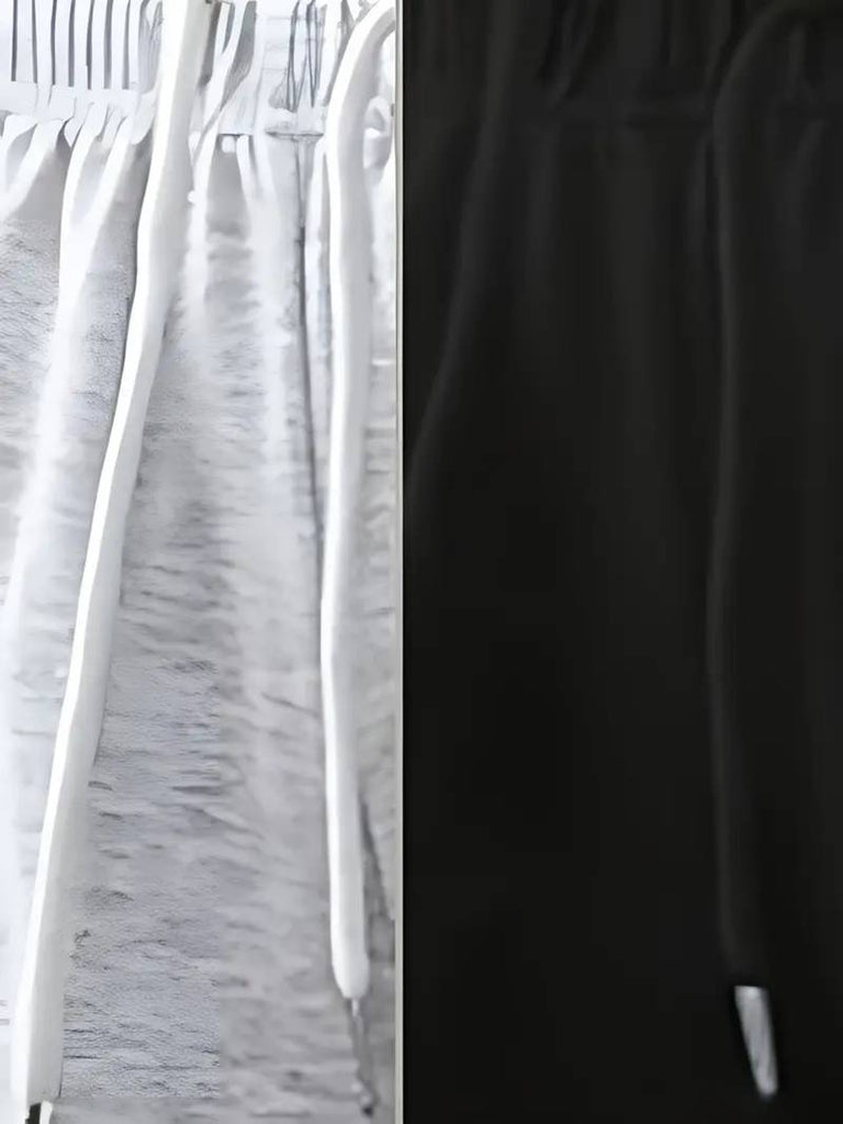 Women’s Wide-Leg Casual Drawstring Sports Trousers