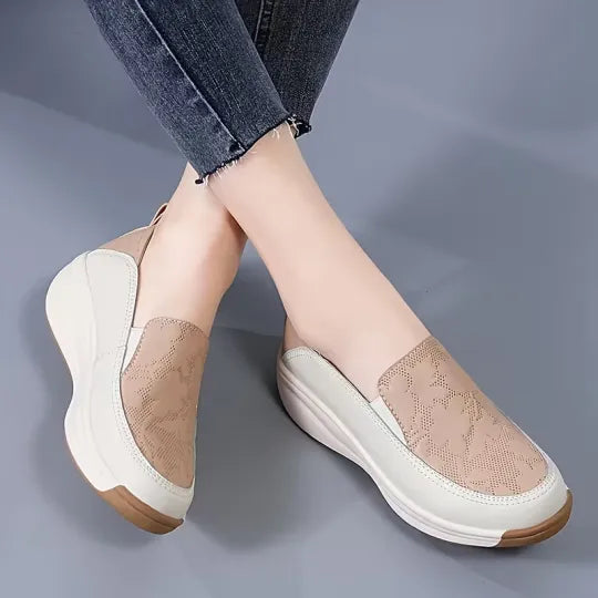 Women’s Breathable Orthotic Support Slip On Loafers