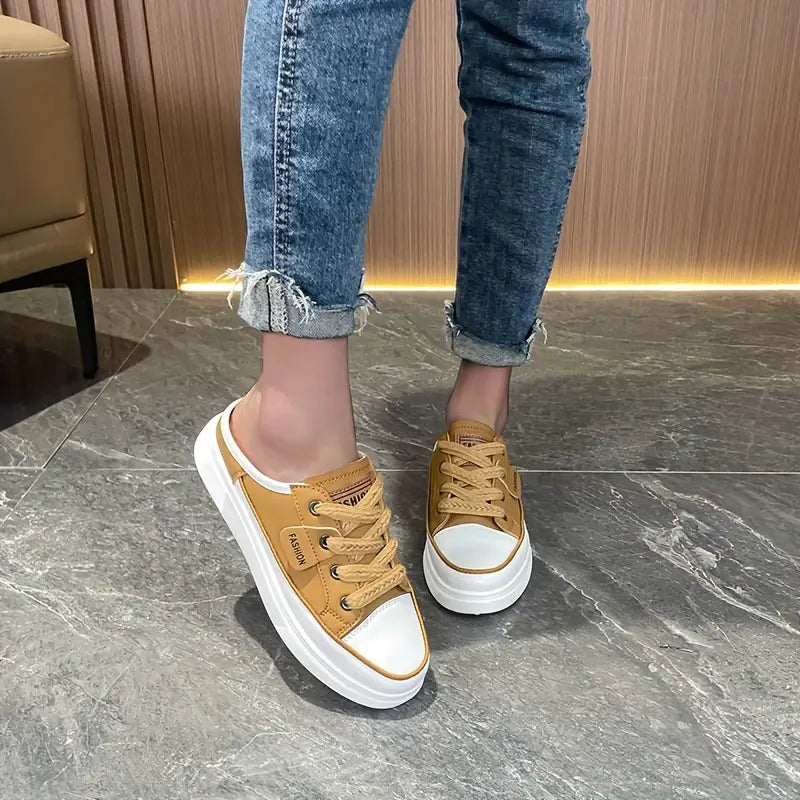 Women's Flat Mule Sneakers