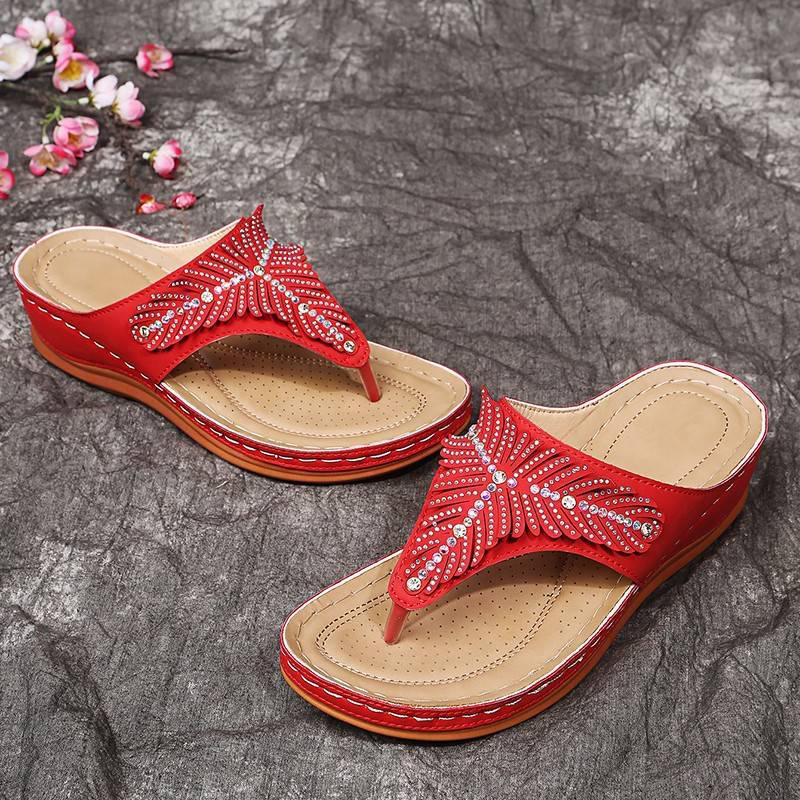 Summer Women's Casual Slippers with Buckle