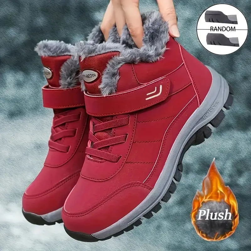 Fluffy Platform Winter Boots