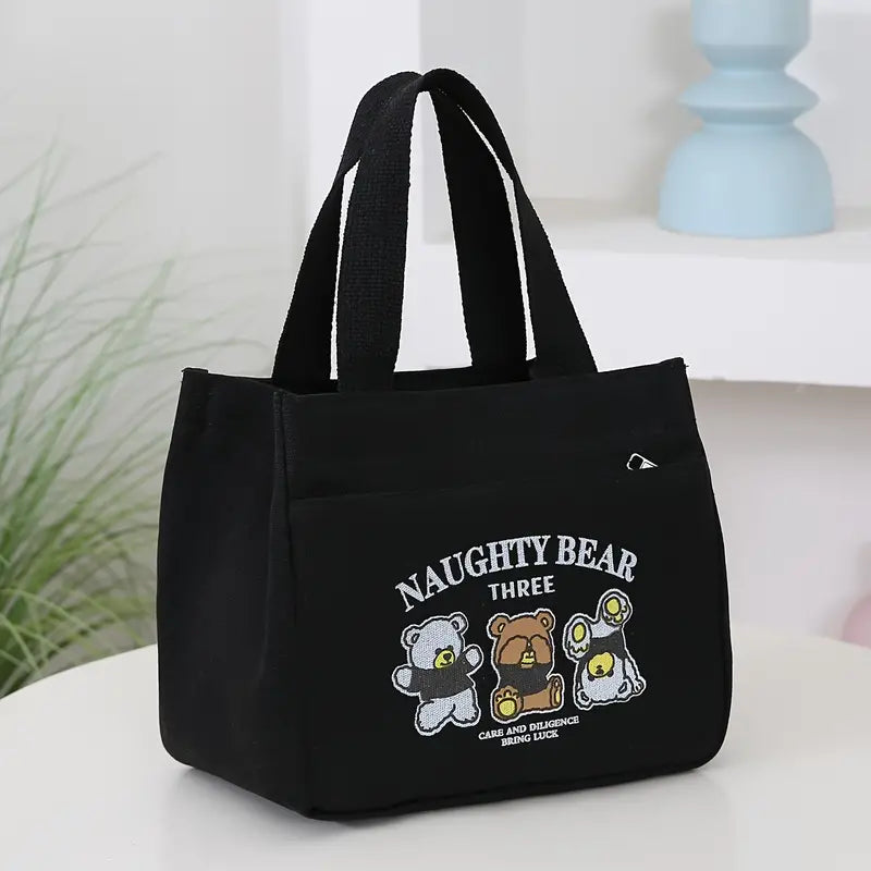 Naughty Bear Canvas Tote Bag