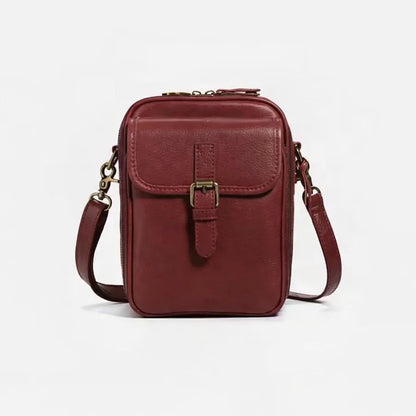 Women’s Compact Leather Crossbody Handbag