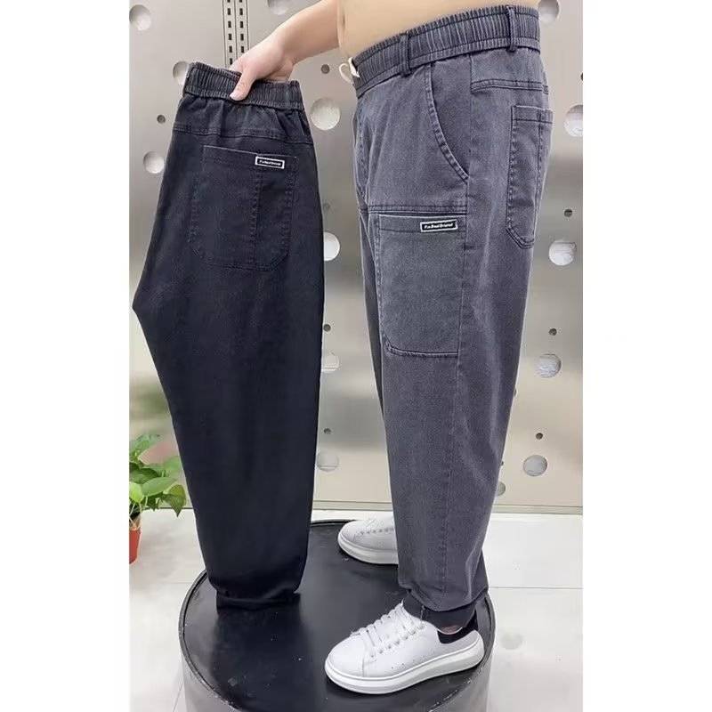 Men’s Plus-Size Comfort Stretch Straight-Leg Jeans
