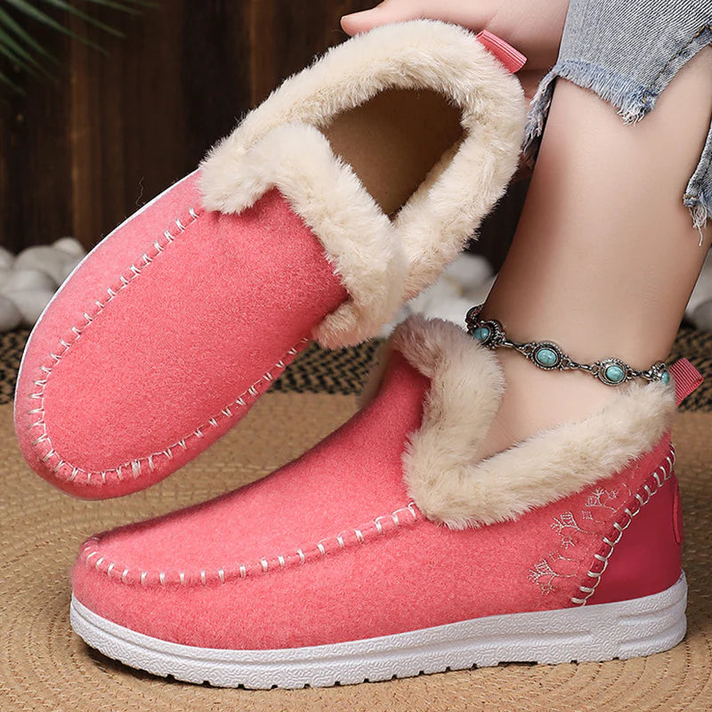 Women's Handmade Comfortable Slip-on Snow Shoes