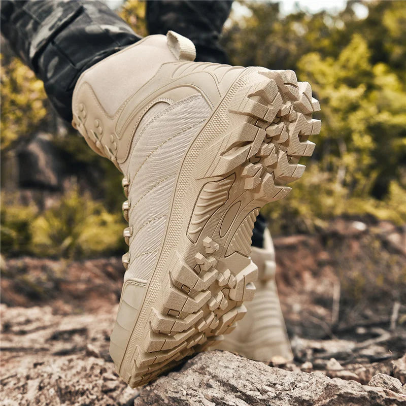 Men’s Waterproof Anti-Slip Tactical Work & Field Boots
