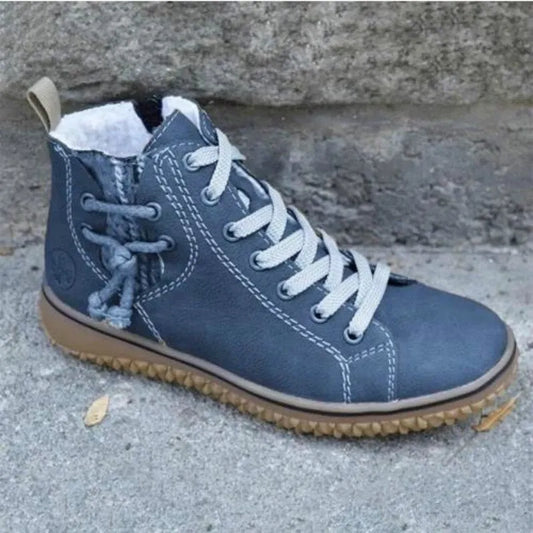 Women's waterproof orthopaedic ankle boots