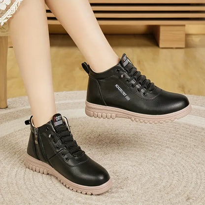 Women's Fashion Ankle Boots With Side Zipper