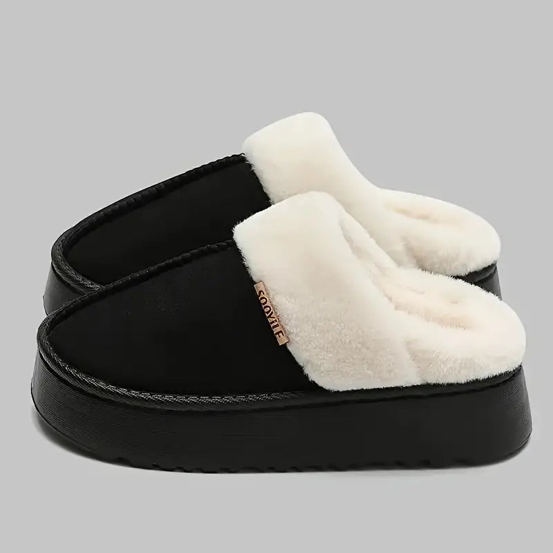 Women's Furry Chunky Slippers