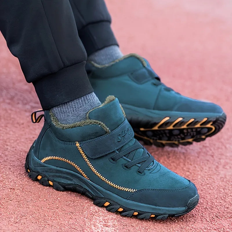 Men’s Orthopaedic Plush-Lined Winter Grip Boots
