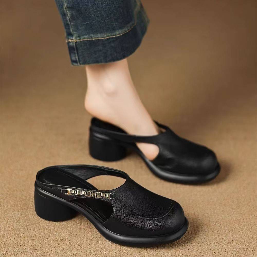 Women’s Waterproof Platform Comfort Clog Mules