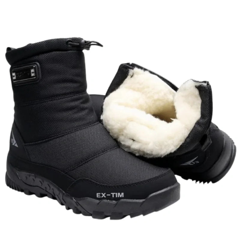 Men's Orthopedic Waterproof Snow Boots – Warm & Lightweight