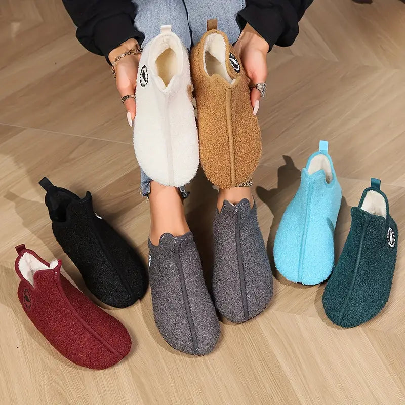 Women's Cozy Closed Toe Winter Slippers