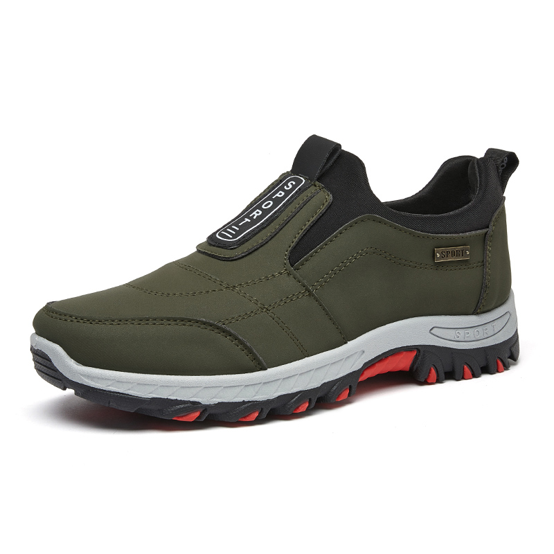 Men's Orthopedic Waterproof Slip-On Hiking Shoes