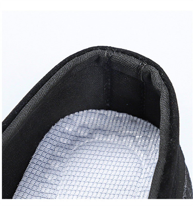 Men’s Breathable Suede Slip-On Thick-Sole Casual Shoes